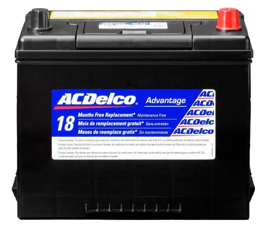 ACDELCO NS60L 55B24L 50B24L 46B24L 45AH  WARRANTY 12 MONTHS
